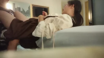 无敌眼镜妹！清纯里带着骚气会玩到你无法想象